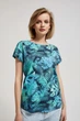 Футболка жіноча MOODO 4118 46 XXXL синя - зображення 1