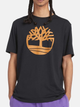 T-shirt męski bawełniany Timberland TB0A2C2R S Czarny (195441718673) - obraz 1