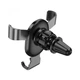 Холдер Hoco CA56 Plus Armor metal gravity car holder Black - зображення 3