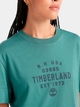 T-shirt męski bawełniany Timberland TB0A5UF7 M Zielony (194903902254) - obraz 3