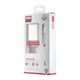 СЗУ XO L64 18W FAST EU QC3.0+PD FAST charger with apple PD fast cable (NB113) White - изображение 2