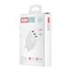 СЗУ XO L72 EU QC3.0+2.1A 3USB charger White - изображение 2