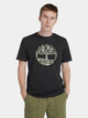 T-shirt męski bawełniany Timberland TB0A5UP3 XL Czarny (194902996841) - obraz 1