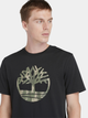 T-shirt męski bawełniany Timberland TB0A5UP3 XL Czarny (194902996841) - obraz 4