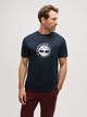 T-shirt męski Timberland TB0A65XS S Granatowy (196247706062) - obraz 1