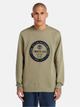 Bluza bez kaptura męska Timberland TB0A6FRM XL Khaki (196249885611) - obraz 1