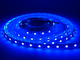 Світлодіодна стрічка 5050-60led-10mm-12V 14,4W/m IP20 подвійна плата синій LEDUA - зображення 4