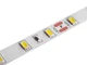 Світлодіодна стрічка 5630-60led-10mm-12V,14.4W/m IP20 25-30lm подвійна плата білий 2 роки гарантії LEDUA (565) - зображення 2