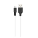 Кабель Hoco X21 Plus Silicone charging cable for Micro Black & White - зображення 3