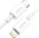 Кабель Baseus Superior Series Fast Charging Data Cable Type-C to iP PD 20W 2m White - изображение 5