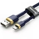 Кабель Baseus cafule Cable USB Lightning 1.5A 2m Dark Blue+Gold - изображение 3