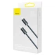 Кабель Baseus Dynamic Series Fast Charging Data Cable Type-C to Type-C 100W 2m Slate Gray - изображение 6