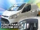 Дефлекторы окон (ветровики) HEKO для Ford Transit Custom 2012+ 2D вставные 2 шт - изображение 7