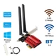 Мережева карта PCI-E Fenvi PCE-AX1800S (MT7921K), 2.4Ghz-574Mbps/5Ghz-1200Mbps (1800Mbps), Bluetooth 5.2, 2 антени, з радіатором - зображення 2