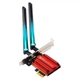 Мережева карта PCI-E Fenvi PCE-AX1800S (MT7921K), 2.4Ghz-574Mbps/5Ghz-1200Mbps (1800Mbps), Bluetooth 5.2, 2 антени, з радіатором - зображення 8