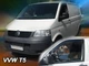 Дефлекторы окон (ветровики) HEKO для Volkswagen T5 2003-2010 вставные 2 шт - изображение 7