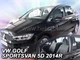 Дефлектори вікон (вітровики) HEKO для Volkswagen Golf SPORTSVAN 2014+ 5D вставні 4 шт - зображення 7