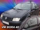 Дефлекторы окон (ветровики) HEKO для Volkswagen Bora 1998-2005 4D вставные 4 шт - изображение 7