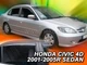 Дефлекторы окон (ветровики) HEKO для Honda Civic 2000-2006 4D вставные 4 шт Sedan - изображение 7