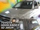 Дефлекторы окон (ветровики) HEKO для Toyota Highlander 2001-2007 4D вставные 4 шт - изображение 7