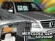 Дефлекторы окон (ветровики) HEKO для Mercedes GLK-class X-204 2009+ 4D вставные 2 шт - изображение 7