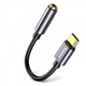 Адаптер Baseus Type-C Male to 3.5mm Female Adapter L54 Deep Grey - изображение 4