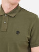 Koszulka polo męska Timberland TB0A26N4 M Khaki (196010303962) - obraz 3