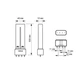 Лампа для ультрафиолетового стерилизатора Osram HNS L 95W 2G11 (4052899012509) - изображение 3