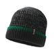 Шапка водонепроникна Dexshell Cuffed Beanie, р-р S/M (56-58 см) чорна з зеленою смугою - изображение 1