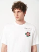 Футболка хлопковая длинная мужская H&M 0967955_роз XL Белая (KAY2000001505533) - изображение 4