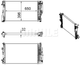 Радиатор охлаждения двигателя W639 2.1-3.5D 03-, MAHLE/KNECHT (CR1173000S) - изображение 1