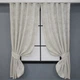 Комплект штор VR-Textil Sultan XO №1281ш жаккард 130х170 см 2 шт Светло-бежевый (35-0125) - изображение 1