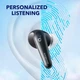 Беспроводные наушники в кейсе Anker SoundCore Liberty 4 черные (midnight black) - изображение 4