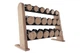 Гантельний ряд зі стійкою NOHRD Dumbbells Oak Vintage - изображение 1
