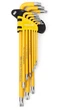 Набор ключей шестигранных метрических с длинным рычагом Workpro PRO+ TORX CR-V 9 шт (WP222008) - изображение 1