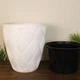 Горшок для цветов Form-Plastic Флоу круглый 15,5 л 30 х 32 см, Цвет Белый - изображение 2