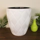Горшок для цветов Form-Plastic Флоу круглый 15,5 л 30 х 32 см, Цвет Белый - изображение 3