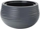 Горщик для квітів Form-Plastic Сахара Куля кругла 12,8 л 30 х 20 см, Колір Антрацит - зображення 1