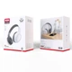 Наушники Bluetooth XO BE35 white+grey - изображение 2