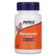 Мелатонин 3 мг Now Foods Melatonin для улучшения сна 60 капсул - изображение 1