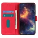 Чохол-книжка з застібкою KHAZNEH Retro Wallet для Honor 200 Lite - Red - зображення 3