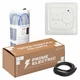 Теплый пол Prime Electric PM-175 0,5 м² / 88Вт нагревательный мат с механическим терморегулятором белым - изображение 1