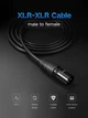 Аудіо кабель - подовжувач мікрофонний UGREEN AV130 Cannon Male to Female Microphone Extension 20708 - зображення 6