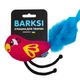 Игрушка для Котов Barksi Дентал с Колокольчиком и Перьем Попугай Розовый 11 х 8 см (3442) - изображение 1