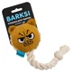 Іграшка для Собак Barksi Емодзі Ведмедик 8 х 7 см (3312) - зображення 1