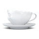 Чашка фарфоровая с блюдцем 58products Tassen Grinning 200 мл Tass14101/TA - изображение 5