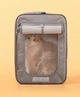 Рюкзак - сумка переноска 2 в 1 CosmoPet CP-43 для домашніх тварин 44 х 19 х 32 см Сірий - зображення 10