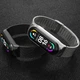 Металевий ремінець міланське плетіння Mi Jobs Milano CS для фітнес браслета Xiaomi Mi Band 5/6 Сріблястий (mrk3781) - зображення 2