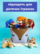 Органайзер для хранения вещей и игрушек HPI Косуля из фетра контейнер корзина коробка складная 27 х 22 х 18 см Серый - изображение 3