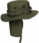 Панама Sturm Mil-Tec British Boonie Hat with Neck Flap R/S S Olive - зображення 4